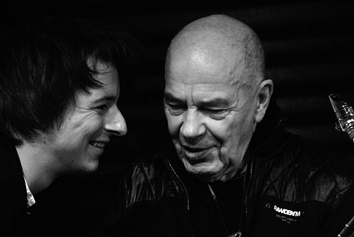 Heinz Sauer und Michael Wollney